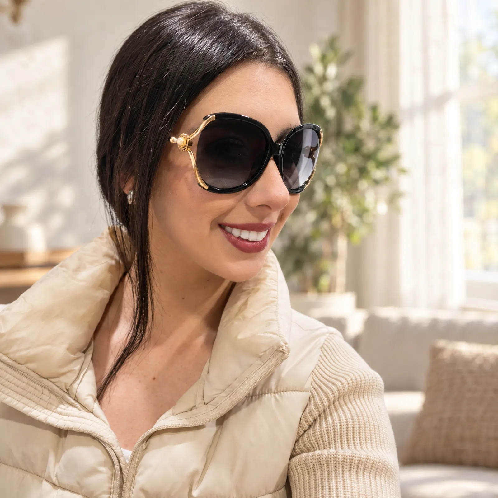 Gafas Eclipse puestas