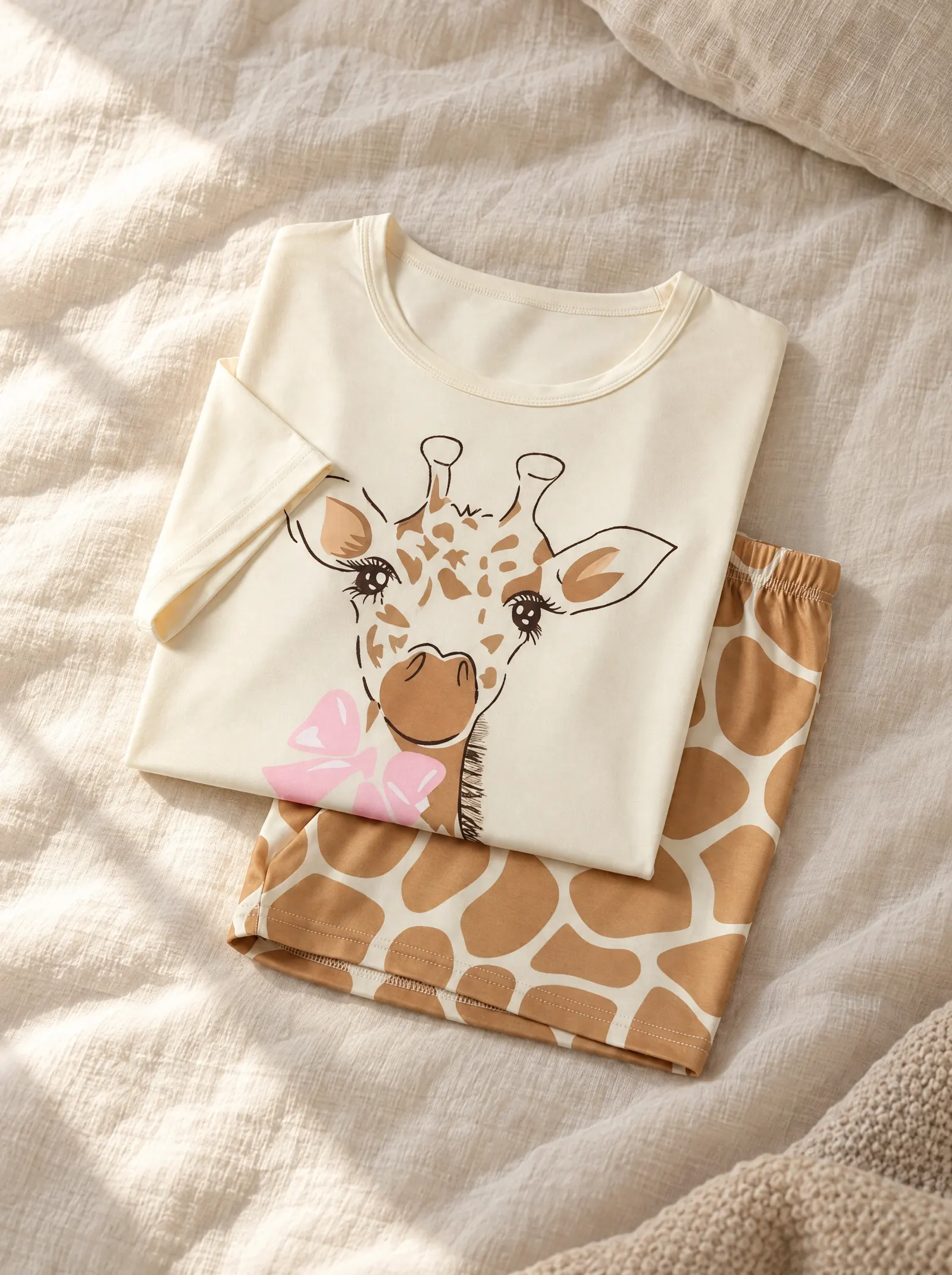 Pijama Jirafa doblada