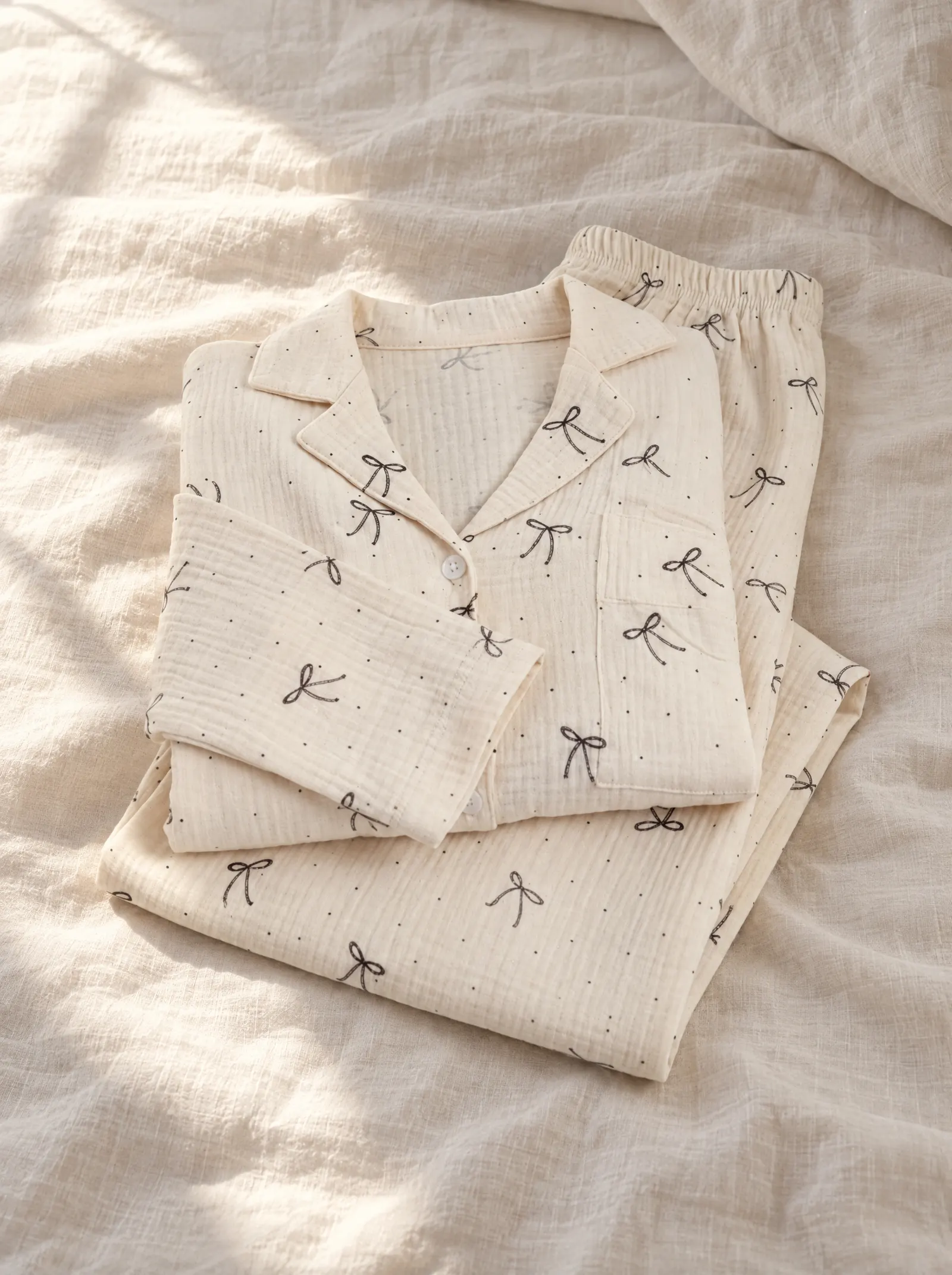 Pijama Moños doblada